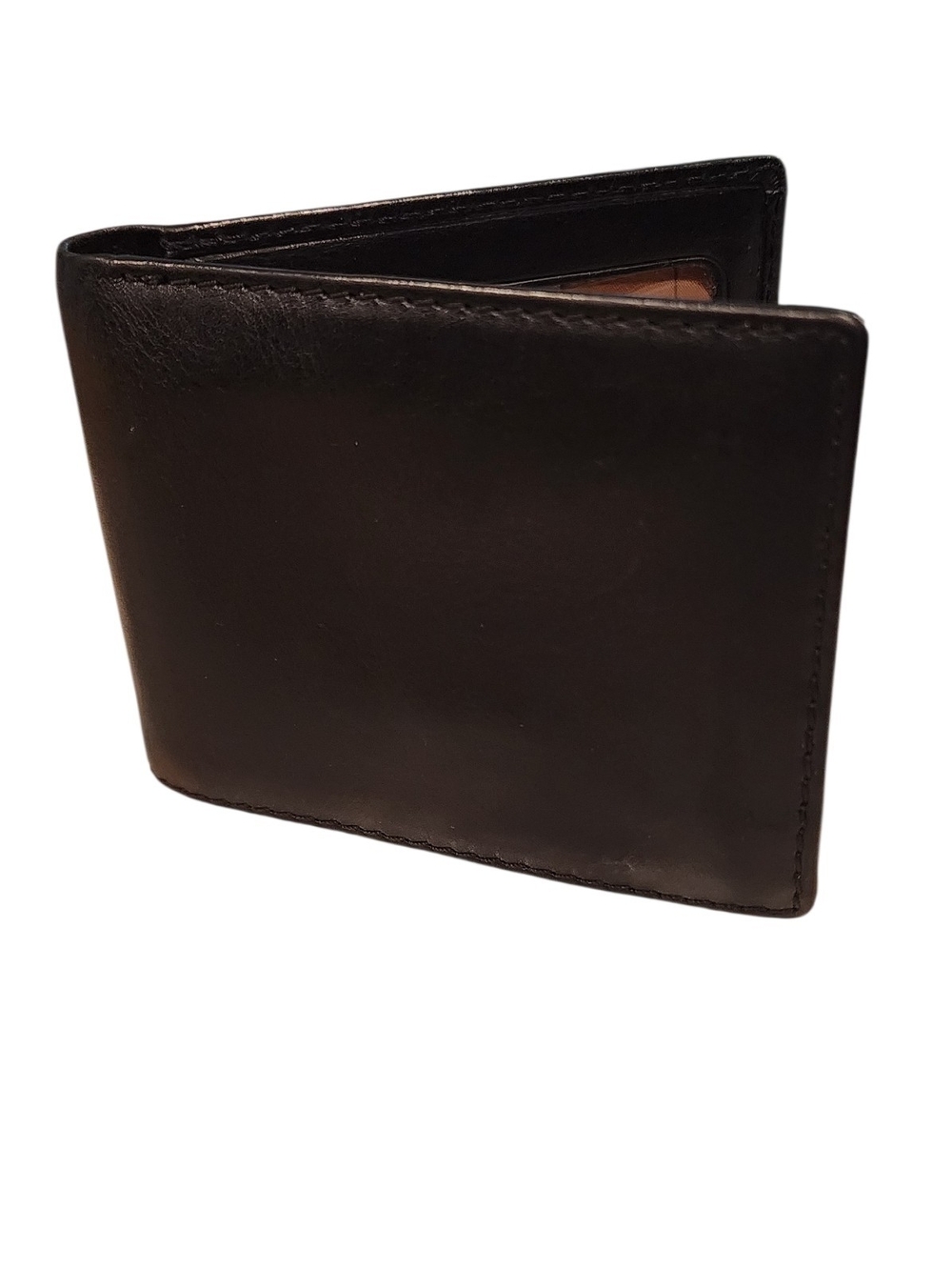 Nash By Patricia Nash Men Classic Black Leather Holder Wallet